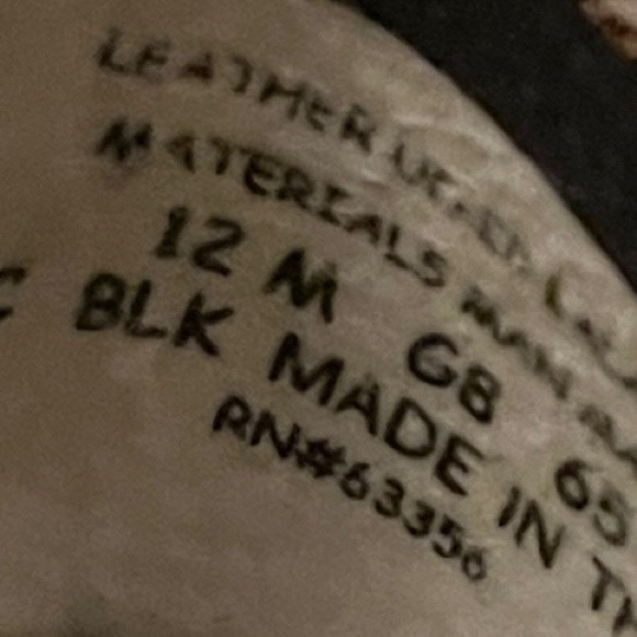 Capezio black Tap Shoes size 12 - Picture 9 of 9